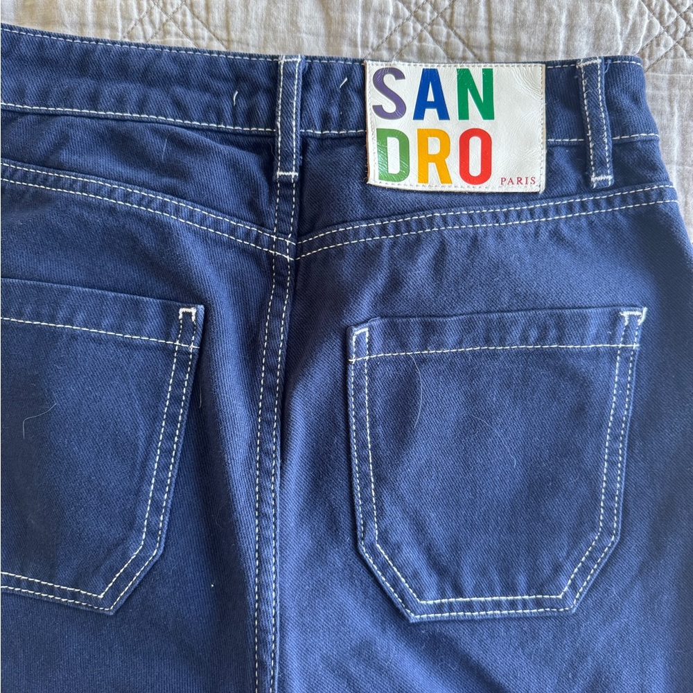 Sandro Womens Blue Jeans